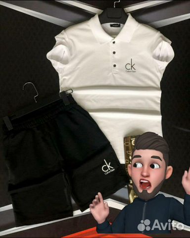 Комплект шорты и поло Calvin Klein Комплект шорты и поло Calvin Klein
