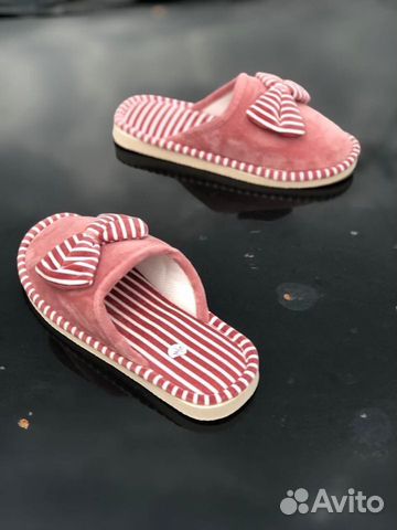 Домашние тапочки с бантиком оптом Домашние тапочки с бантиком оптом