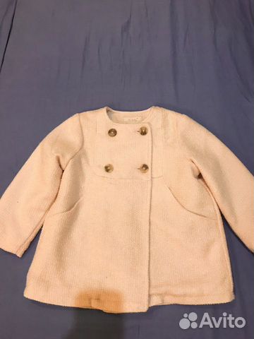 Лёгкое пальто на девочку 92-98р