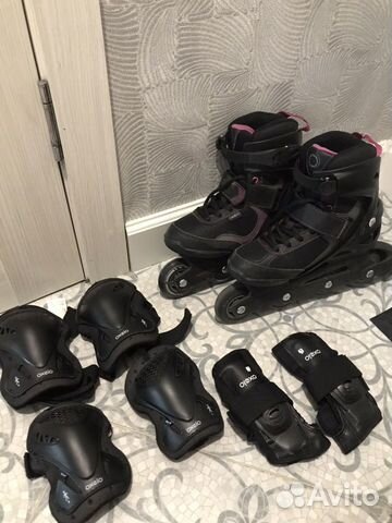 Ролики + защитная экипировка Ролики + защитная экипировка