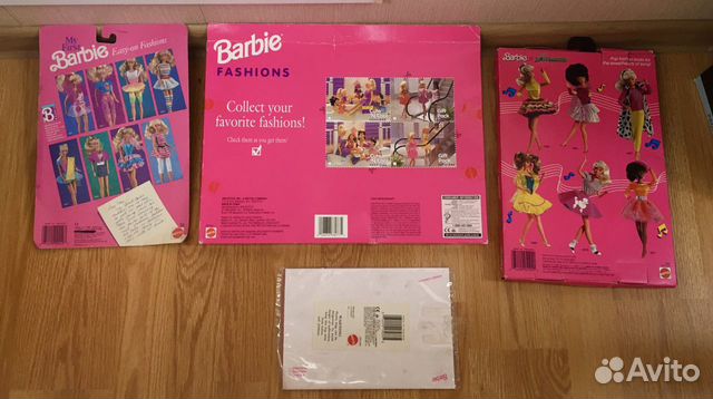 Наборы одежды для кукол Барби 90-х Наборы одежды для кукол Барби 90-х