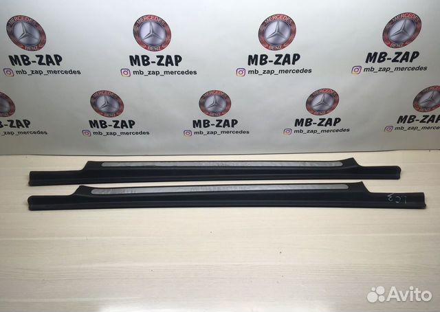 Накладка на порог Mercedes W203 Накладка на порог Mercedes W203