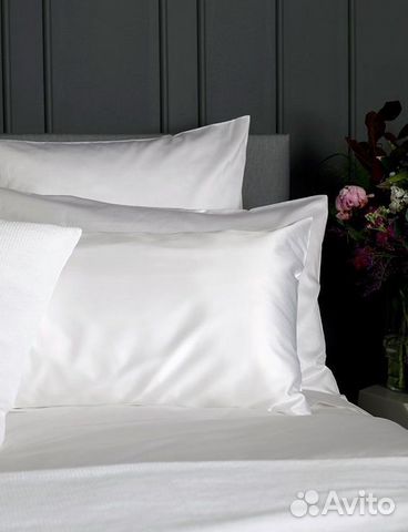 Белое Постельное белье на заказ из Люкс сатина