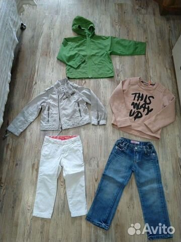 Вещи пакетом для девочки 98-104 и 122-128