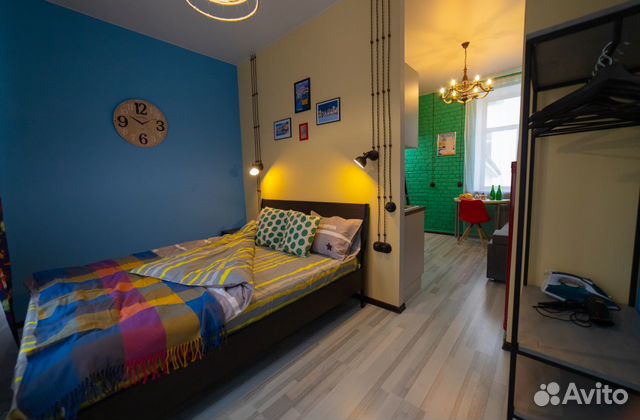 

Квартира-студия, 23 м², 3 кровати