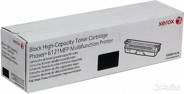 Картридж оригинал Xerox Phaser 6121MFP 106R01476