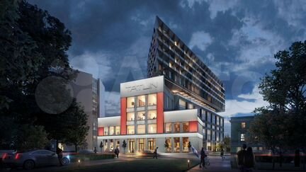 1-к апартаменты, 59.3 м², 3/12 эт.