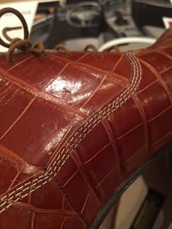 Кожаные роскошные туфли Zilli (оригинал)