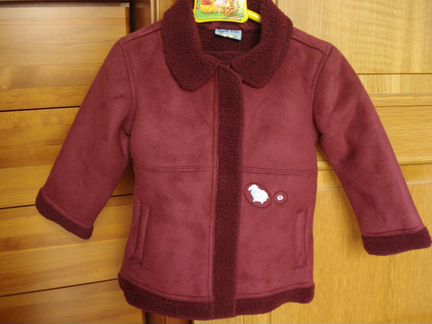 Дубленка детская новая