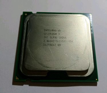 Процессор Intel Celeron D 347