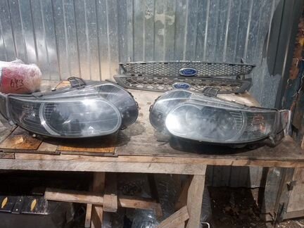 Фары сааб 9.5 рестайлинг ксенон