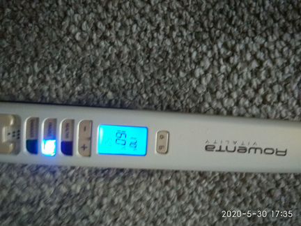 Выпрямитель для волос Rowenta vitaliti ионизация