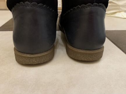 Сапоги кожаные для девочки