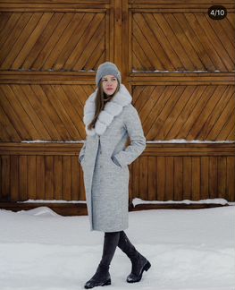 Пальто зимнее