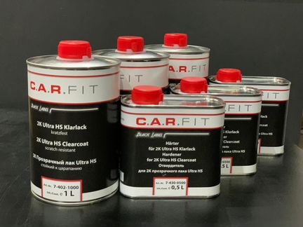 Carfit - 2К ultra HS 21 Прозрачный лак + отверд