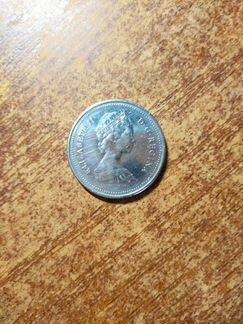 Монета 5 Центов 1986 год Канада