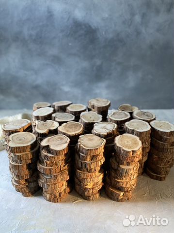 Спилы деревьев можжевельник,дуб,тополь