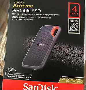 SanDisk Extreme Portable SSD 4tb (новые)