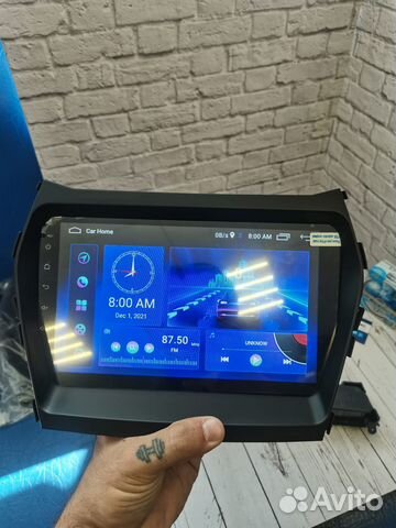 Мультимедиа Android 10 Hyundai Santa Fe 12+