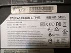 Ноутбук msi mega book l745