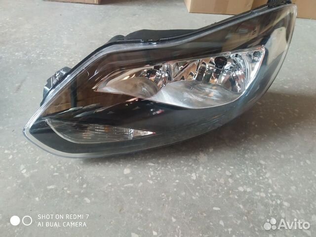 Фара Форд Фокус 11-15 г.в.чёрная,левая,правая