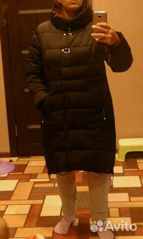 Пуховик зимний р-р 46-48