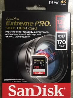 Карта памяти SanDisk sdхс uhs-1 Extreme Pro