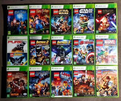 Детские игры, lego на xbox 360