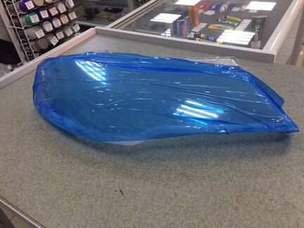 Стекло фары Daewoo Nexia c 2008г. правое /пластик