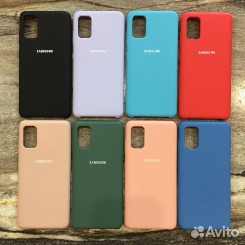 Чехол для Samsung A41 Silicone Cover