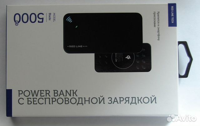 Power bank 5000 mAh. Red Line Tech