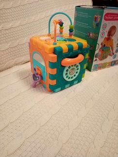 Развивающие игрушки, куб логический