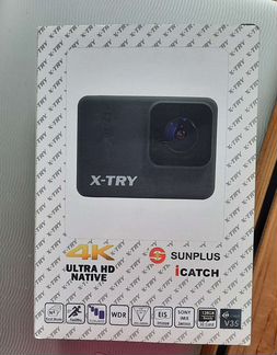 Экшн камера 4К X-TRY