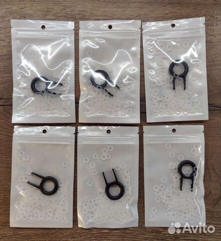 O-Ring кольца для механической клавиатуры 125 штук