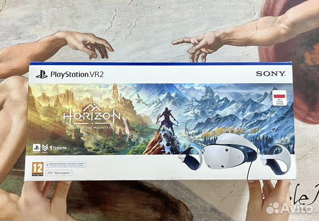 Sony playstation VR2 + Horizon игра