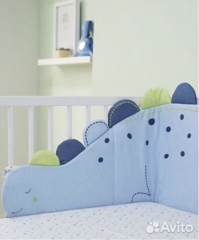 Бампер для кроватки mothercare