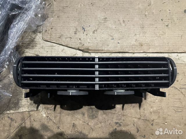 Воздуховод центральный opel astra H серый