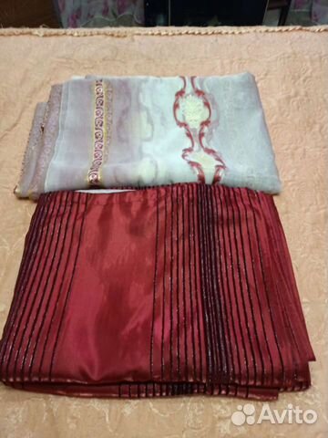 Комплект шторы с тюлью