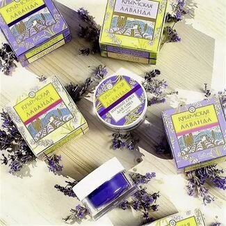 Крем для лица с лавандой