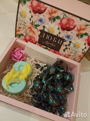 Мыло ручной работы 8 марта