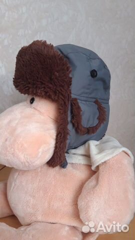 Шапка Poivre blanc, и снуд, оч теплая, 50 см