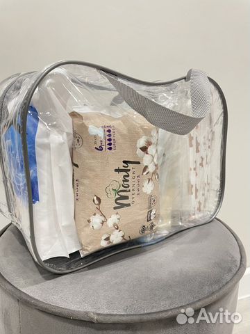 Готовая сумка в роддом Новая 23*32*17
