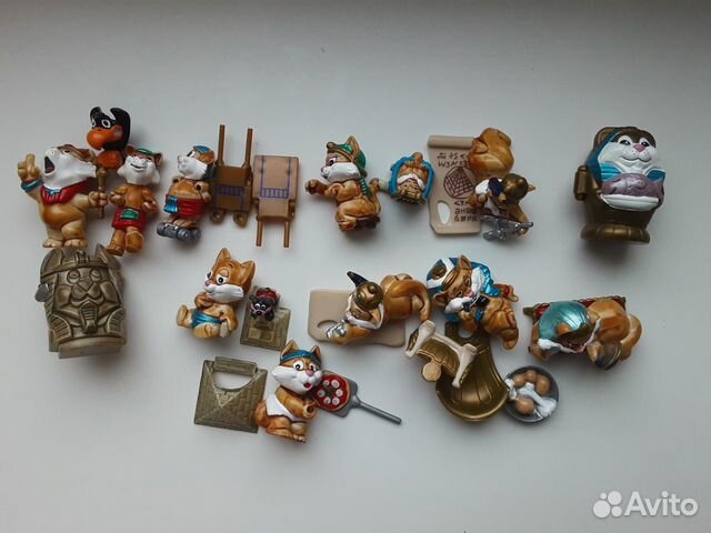 Киндер сюрприз Коты Фараоны