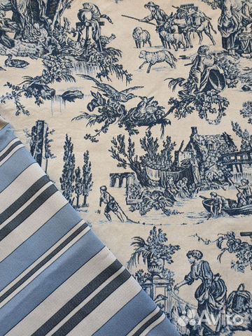 Ткань гобеленовая Туаль де жуи