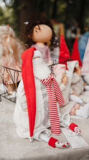 Текстильные интерьерные куклы и игрушки.Тильда Сан