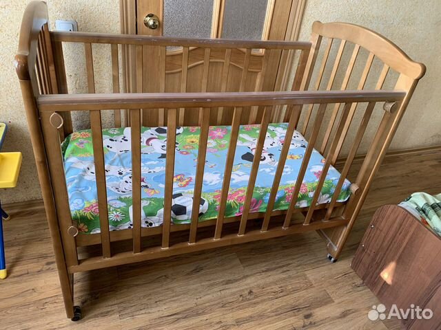 Детская кровать + матрац