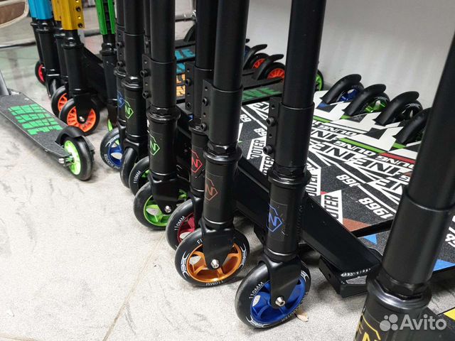 Трюковый самокат Fine