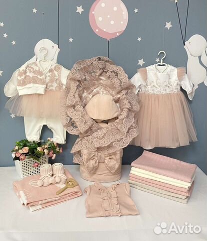 Комплект на выписку Сухая роза