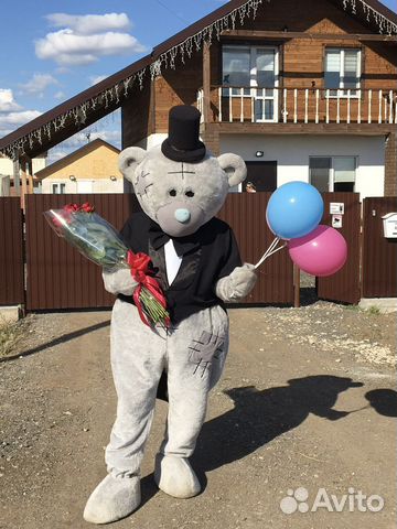 Аренда ростовой куклы Мишка Тедди