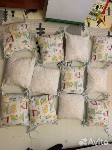 Бортик (Бампер) в детскую кроватку